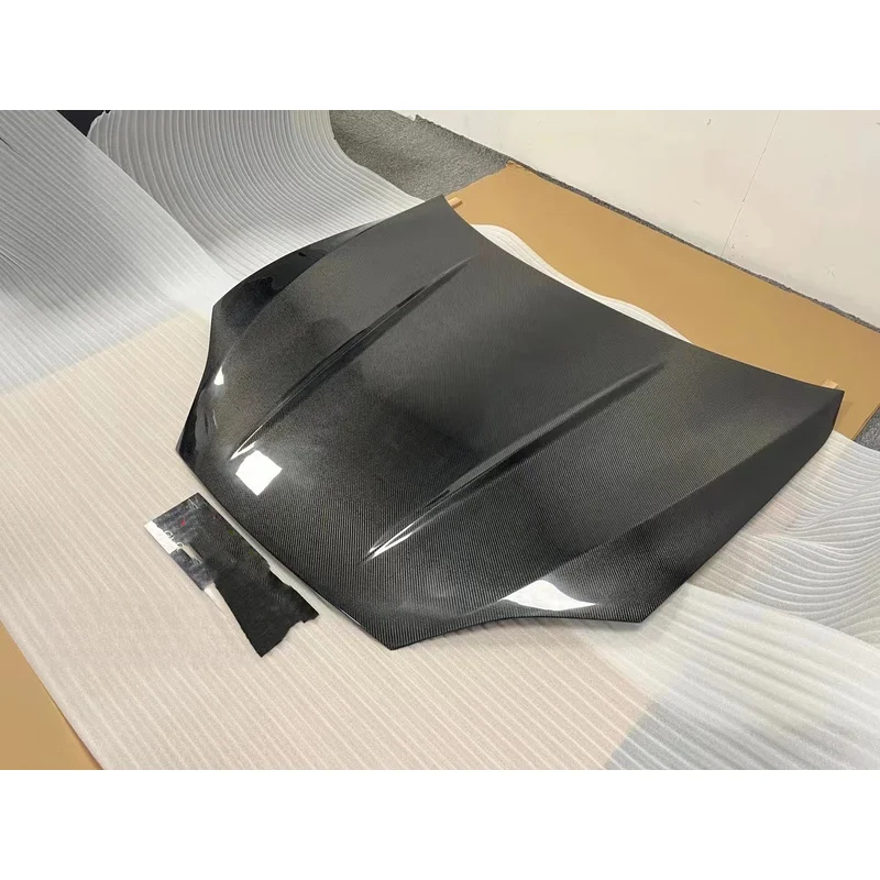 High Quality Carbon Fiber Engine Hood Body Kit Fit For Model S 1st Gen Hatchback 2014-2019 High Performance Upgrade