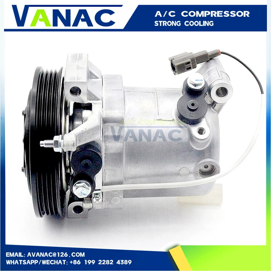 AC Compressor For Subaru Impreza WRX STI JDM 2002 2003 2004 2005 2006 2007 73111-FE030 73111FE030 A4201101A00003