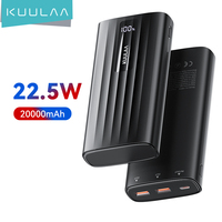 KUULAA 22.5W Power Bank 20000mAh Fast Charging Powerbank Type C PD Qucik Charge External Battery Portable Charger For iPhone 16