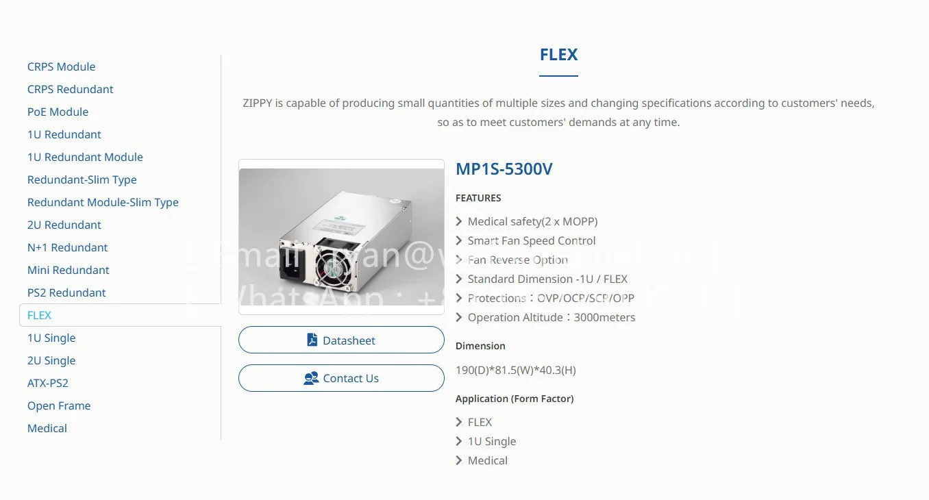 

MP1S-5300V Industrial automation power model