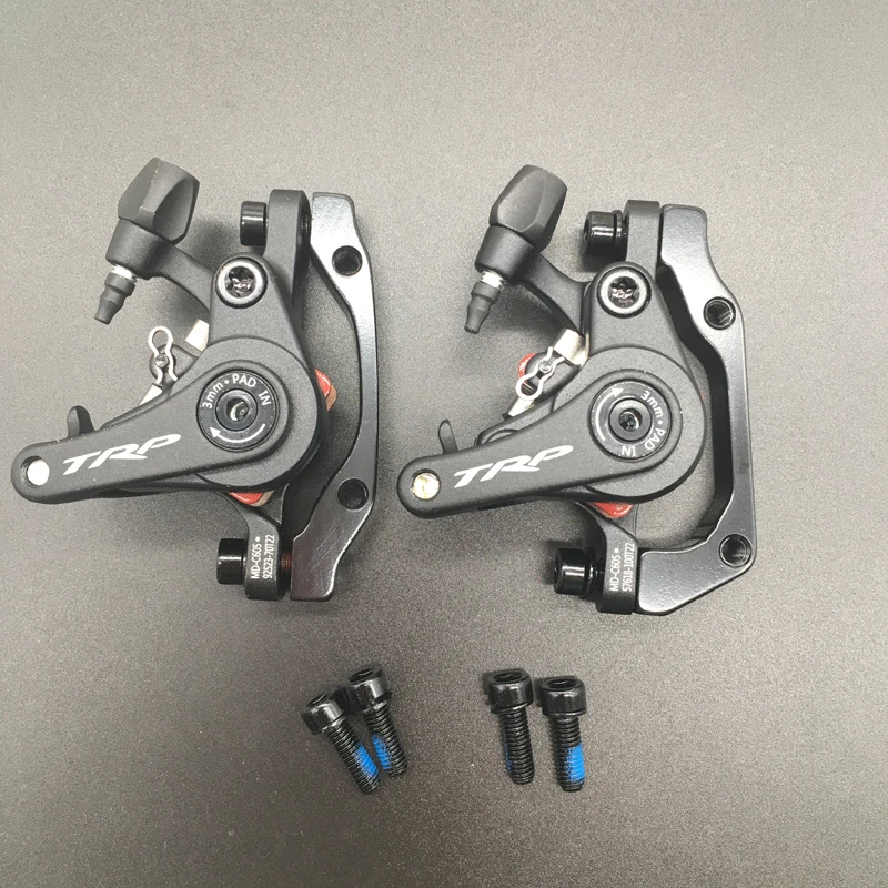 TRP Spyre-C Alloy Mechanical Disc Brake Caliper Set Post Mount TRP Spyre-C Alloy Mechanical Disc Brake Caliper Set Post Mount