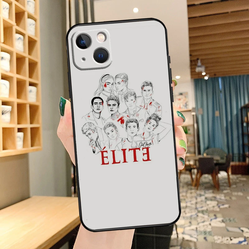 Custodia per telefono serie TV Elite per iPhone 16 Pro Max 14 13 12 11 15 Pro Max mini XR 15 16 Plus 16e Cover Coque
