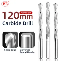 BB 120mm Length Carbide Drill Machine Drilling Hole Making for Aluminum Wood Plastic