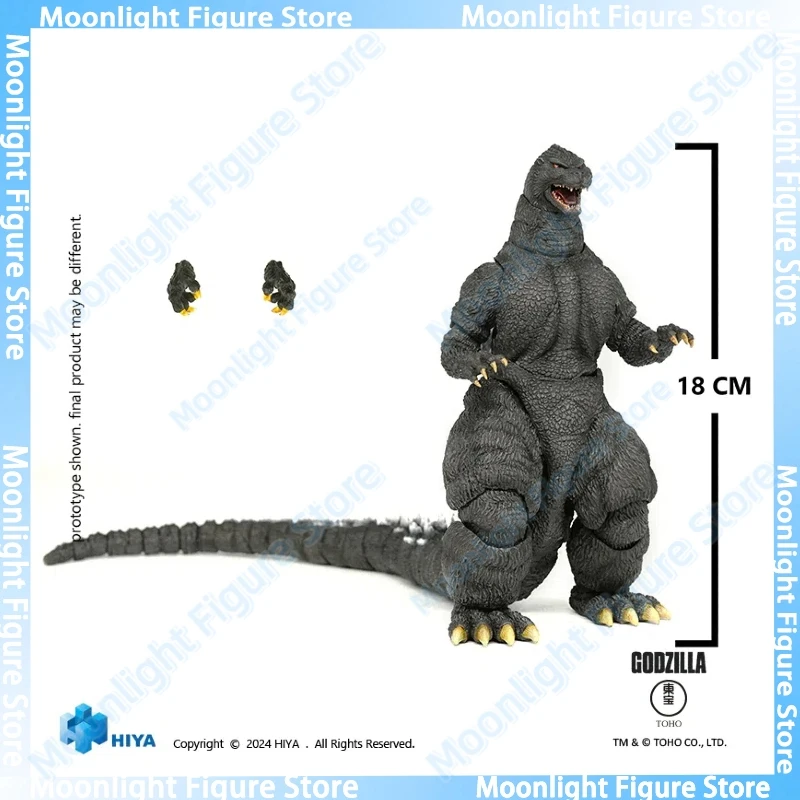 

In Stock HIYA Exquisite Basic Godzilla 1991 Hokkaido Battle Ver. Anime Action Figure Toy Gift Model Collection Hobbies