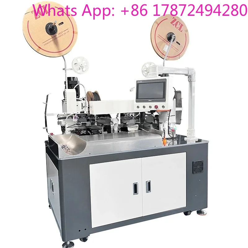Multi-Core Cable Heat Shrink Tube Loading and Terminal Crimping Equipment