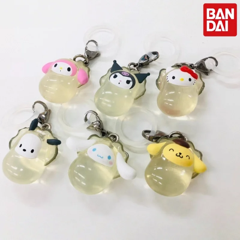 

Bandai Sanrio Hapidanbui Gashapon Oyster Charms Cute Hangyodon Tuxedo Sam Keroppi Pochacco Bad Badtz Maru Bag Backpack Pendant