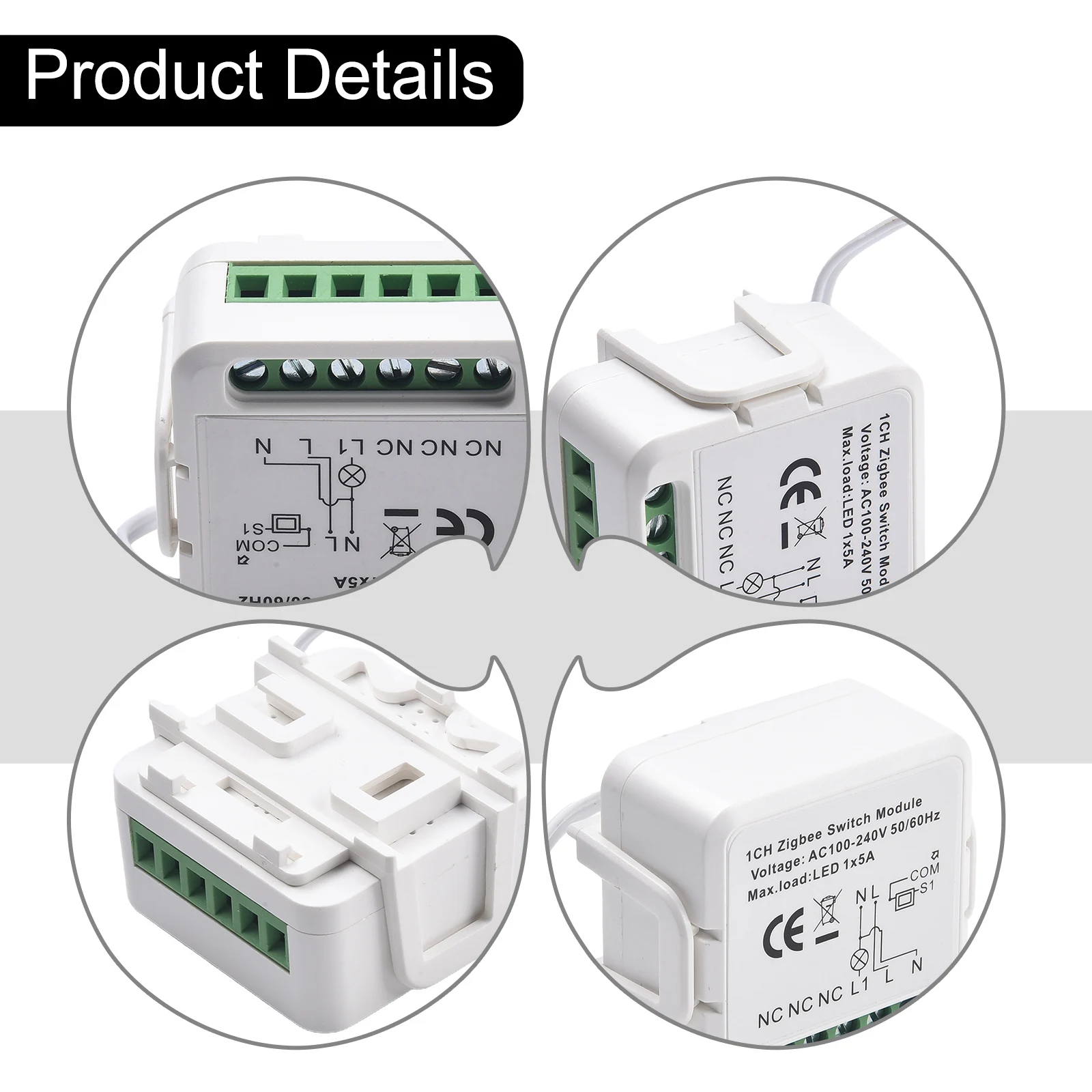 Module Intelligent Switch Voice Control Intelligent Switch Module Monitor Brightness Power Outage Circuit Breaker