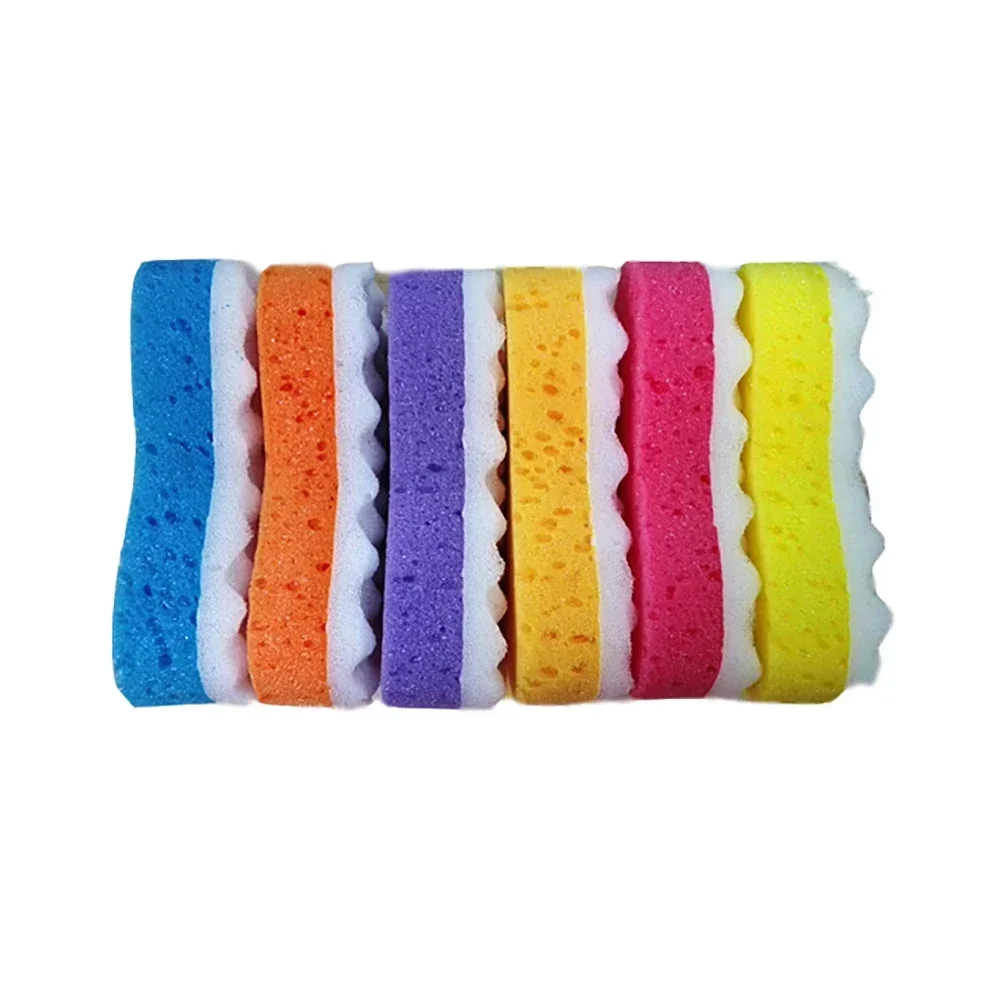 Soft Bath Sponge Body Scrub Bast Wisp Massage Brush Body Washcloth Skin Scrubber Relax Exfoliating Skincare Shower Accessories