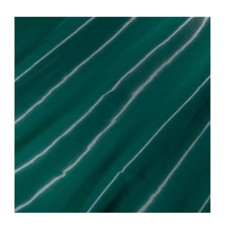 Tela de cuero PU brillante para ropa, espejo antiarrugas, resistente al desgaste, tela de cuero grueso, cuero Artificial
