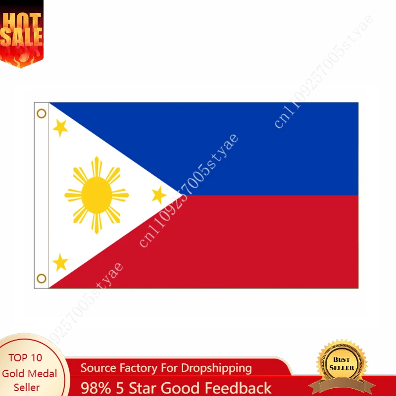 

Philippines Flag Philippines National Flags Wall decoration Sign Banner Poster For Outdoor indoor 90x150cm Republic of the Phil