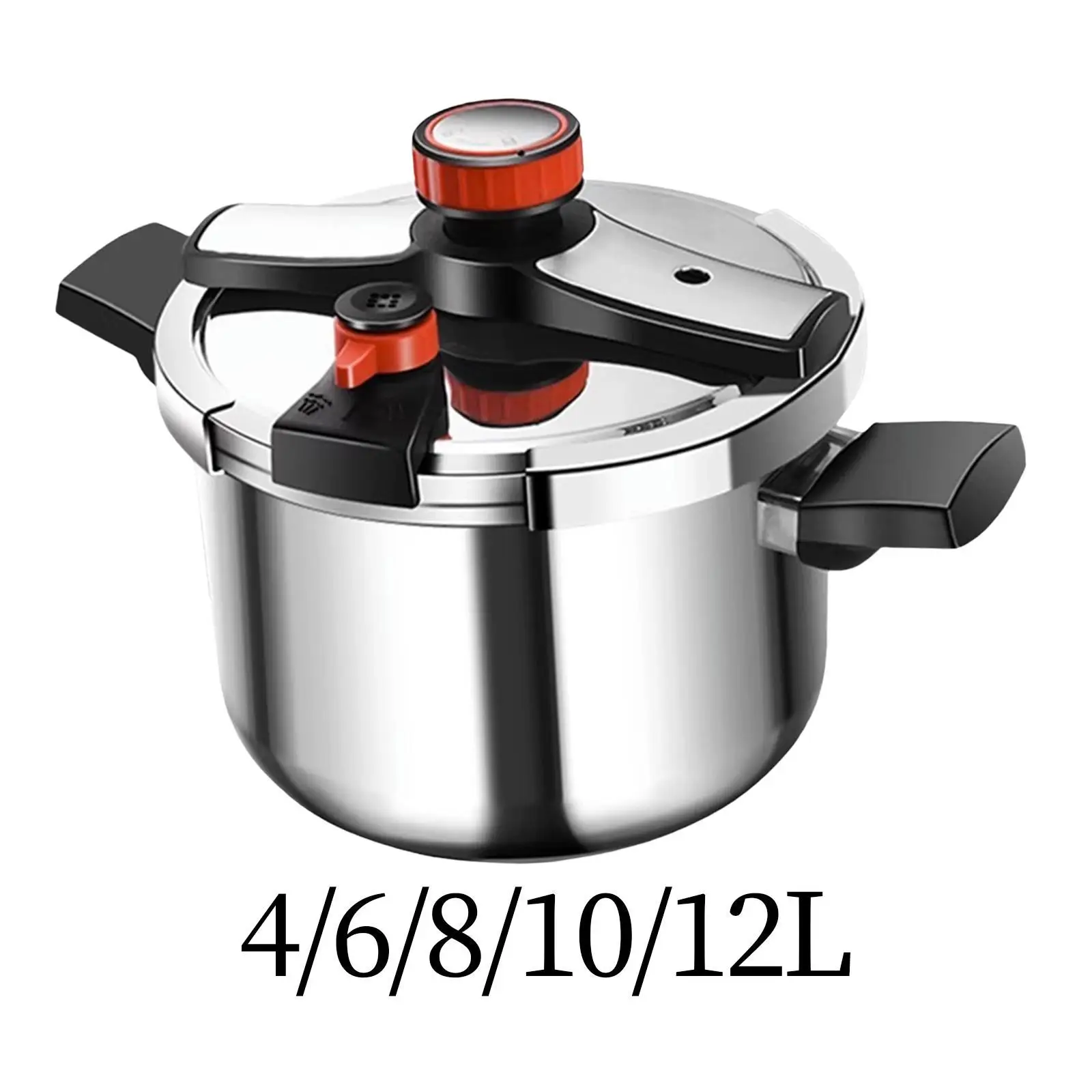 Stovetop Pressure Cooker Multifunction Portable Fast Heating for All Hob Types