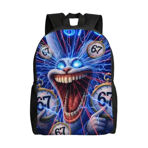 Back to school season six seven 67 Rucksack 67 Couple Snack Storage Backpack