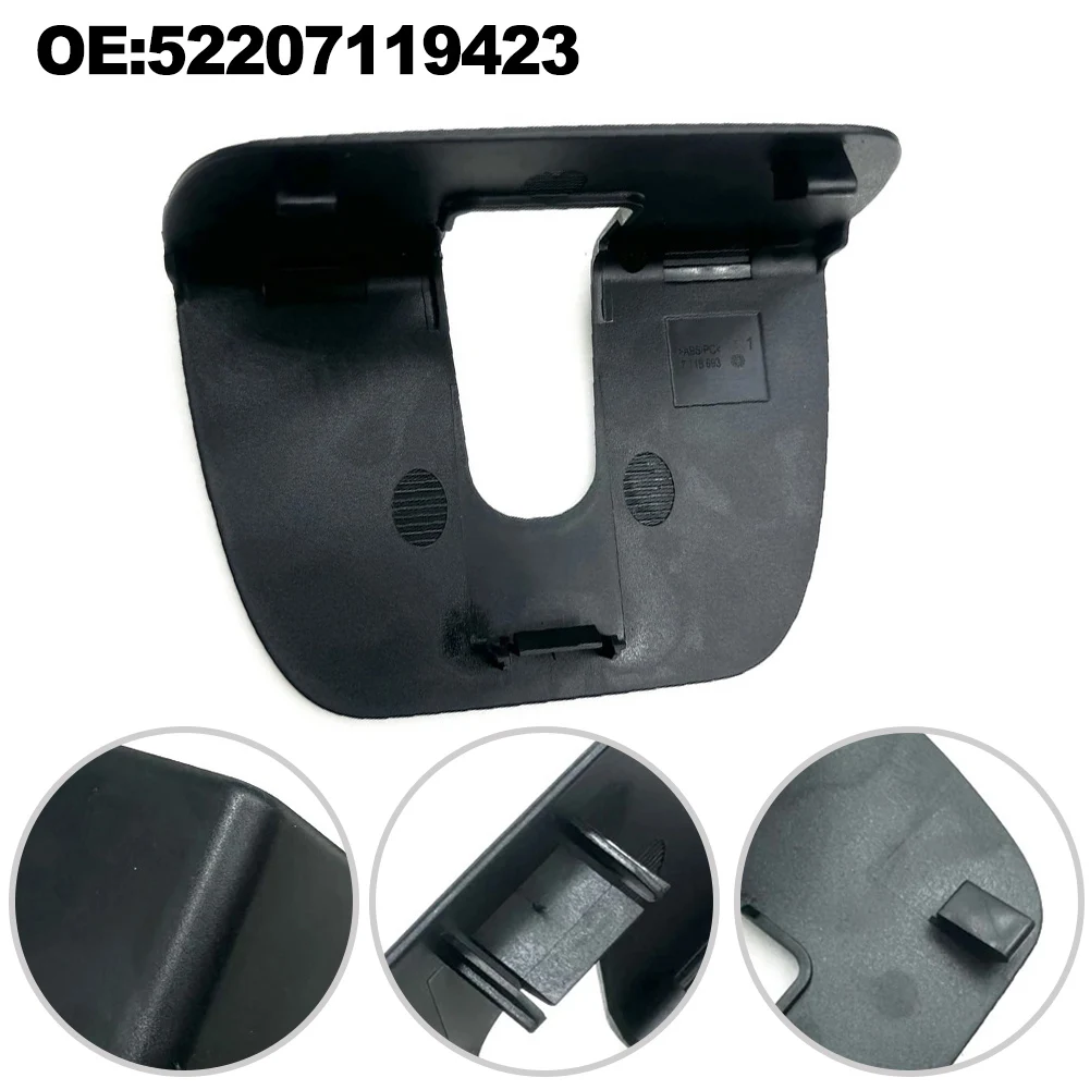 Newest Sale 1pcs Rear Lock Panel Cover For BMW For 1 Series For E81OEM 52207119423 Car Accessories Interior Mouldings