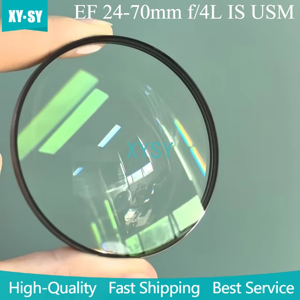 

New 24-70 mm F4L F/4 F4 L Front Lens 1st First Optics Element Glass for Canon EF 24-70mm f/4L IS USM Camera Repair Part