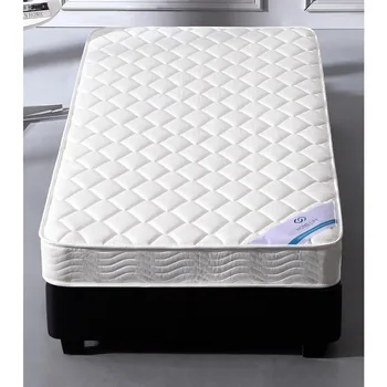 Colchão de cama dupla Home Life de 6 polegadas - Híbrido Euro Top Comfort Sleep - Colchão de tamanho duplo ecológico e respirável com mola interna