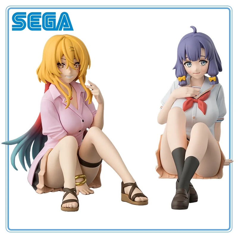 【100% 정품】SEGA 오리지널 Nukitashi THE ANIMATION Chokonse 프리미엄 피규어 카타기리 나나세 - 아스미 미사키 모델 장식