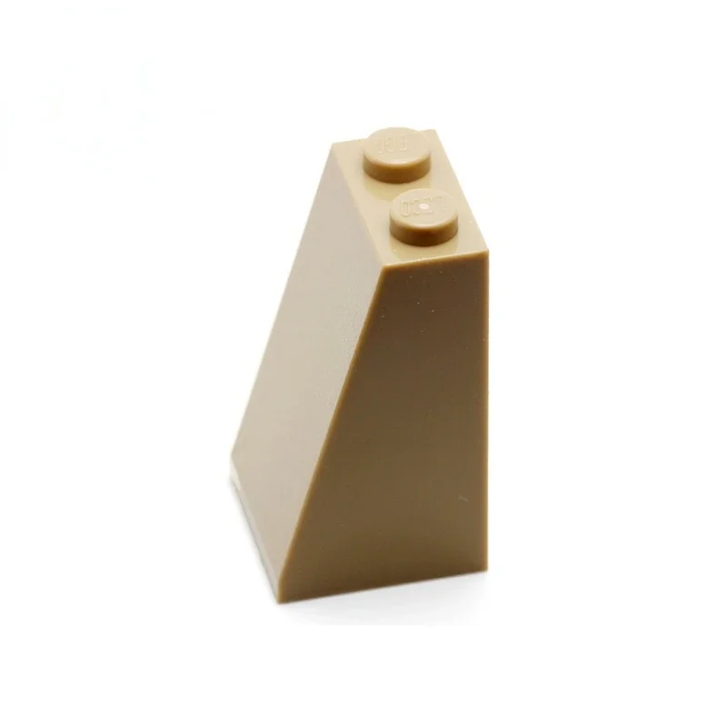 1 peça moc peças 98560 3684 inclinação 75 °   2 x 2 x 3 tijolos compatíveis diy montar blocos de construção partícula criança quebra-cabeça cérebro brinquedo presente