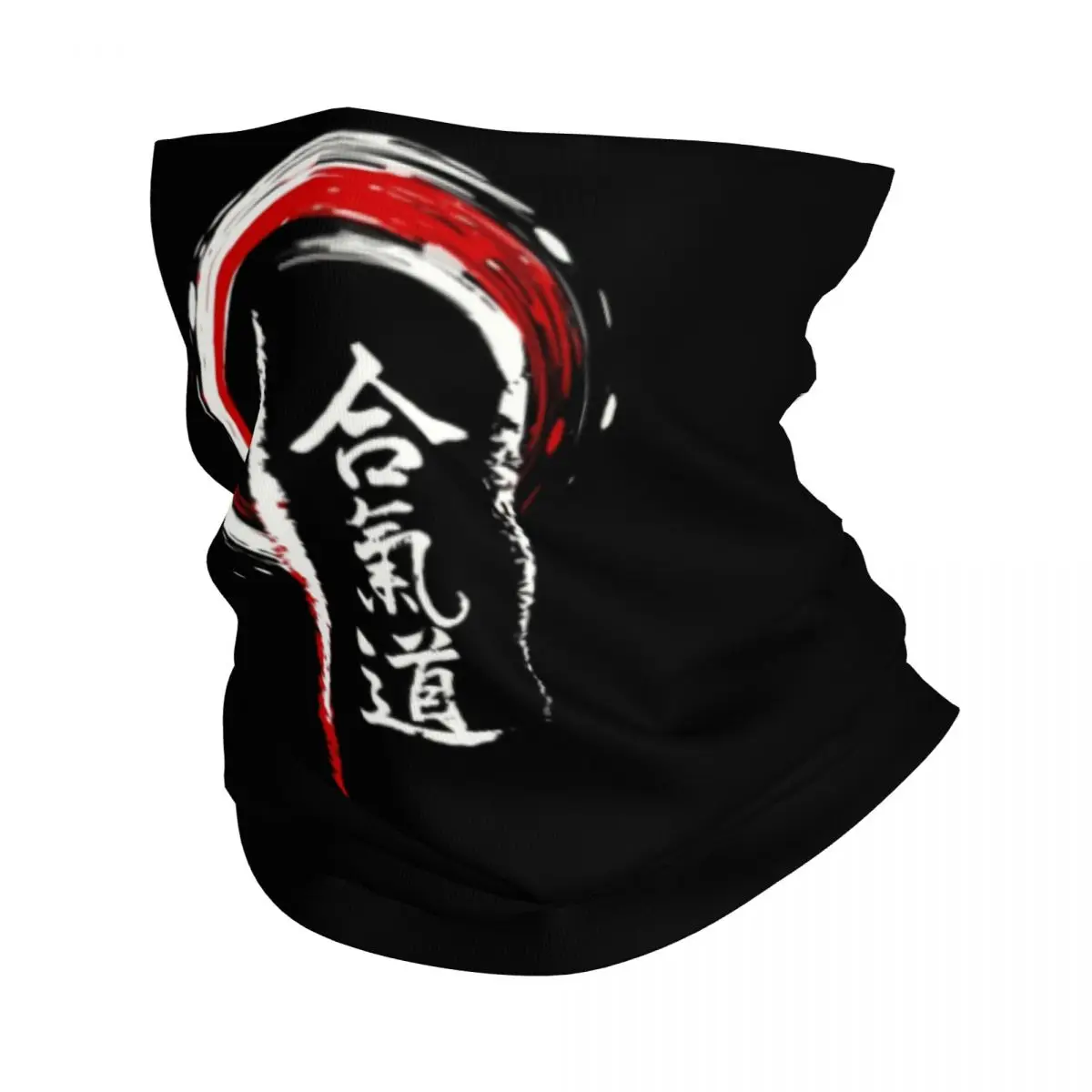 Aikido Bandana Neck Gaiter Windproof Face Scarf Cover Men Women Headwear Tube Balaclava