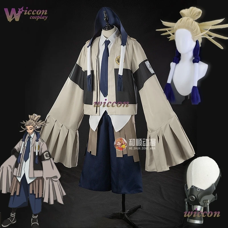 oyh-gachiakuta-tamsy-caines-cosplay-costume-masque-nettoyant-accessoire-halloween-roleplay-uniforme-haute-qualite-fait-a-la-main-style-perruque
