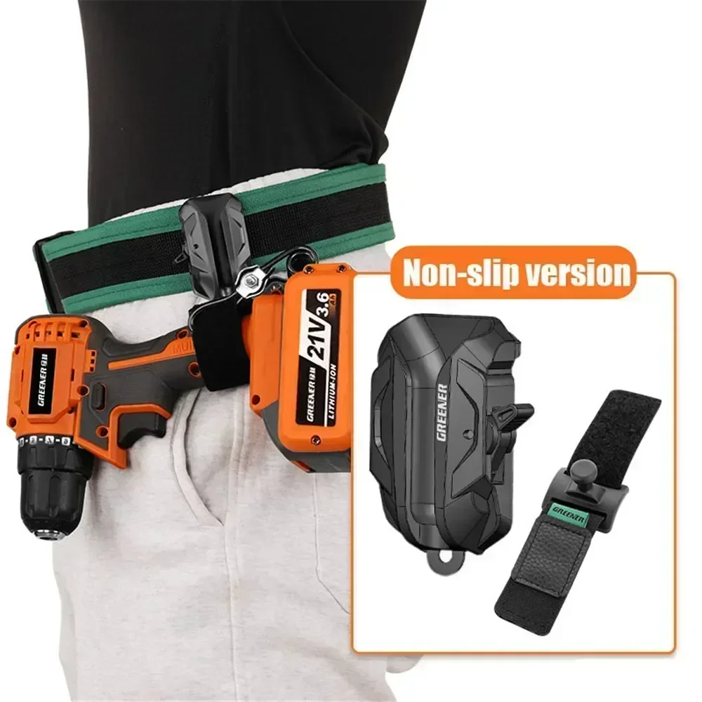 Wearable 2024 Tool Organiser Kit Heavy Duty Belt Pouch Drill Pouch Metal Fishing Travel Tool Organiser Wearable Tool Accessories