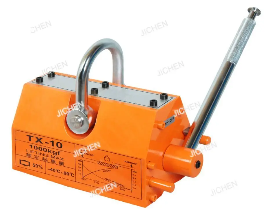

JC heavy duty 1 ton 6 tons steel sheet permanent magnet lifter metal