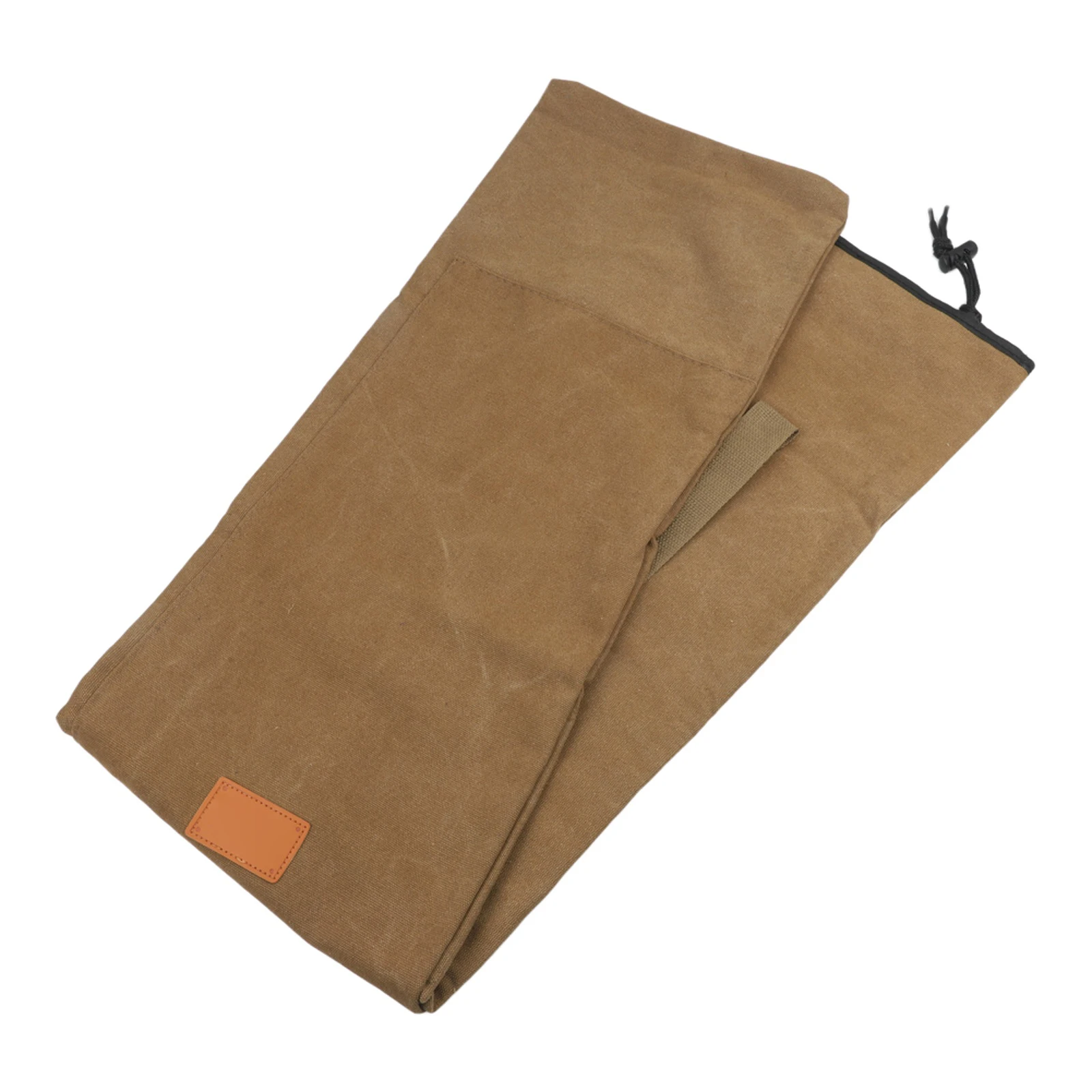 Fishing Rod Bag Made of Thickened Canvas with Large Capacity Storage and Portable Foldable Design for Travel Use