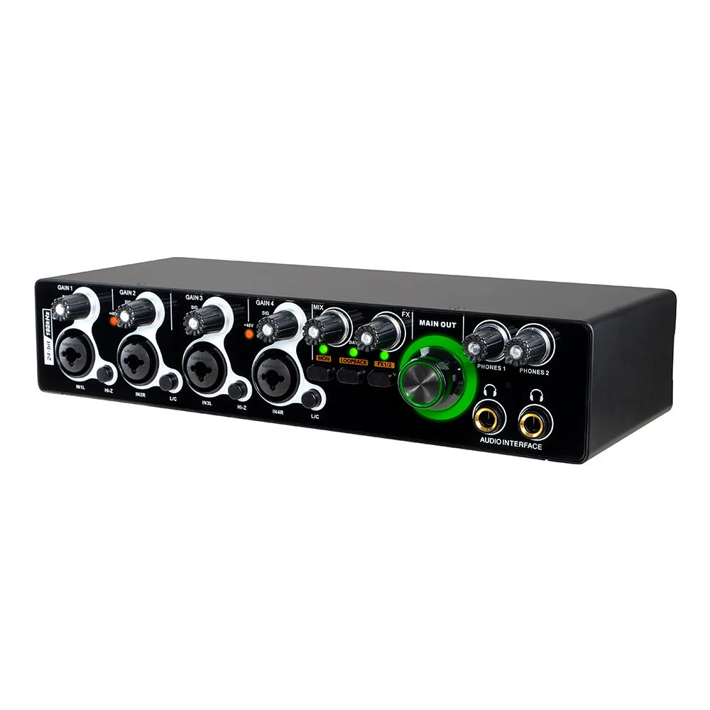 TLF Xtuga Enping Dikos Source Factory  24Bit 192KHz 4 Input 4 Output USB Interfaz De o Interface Sound Card Carte Son