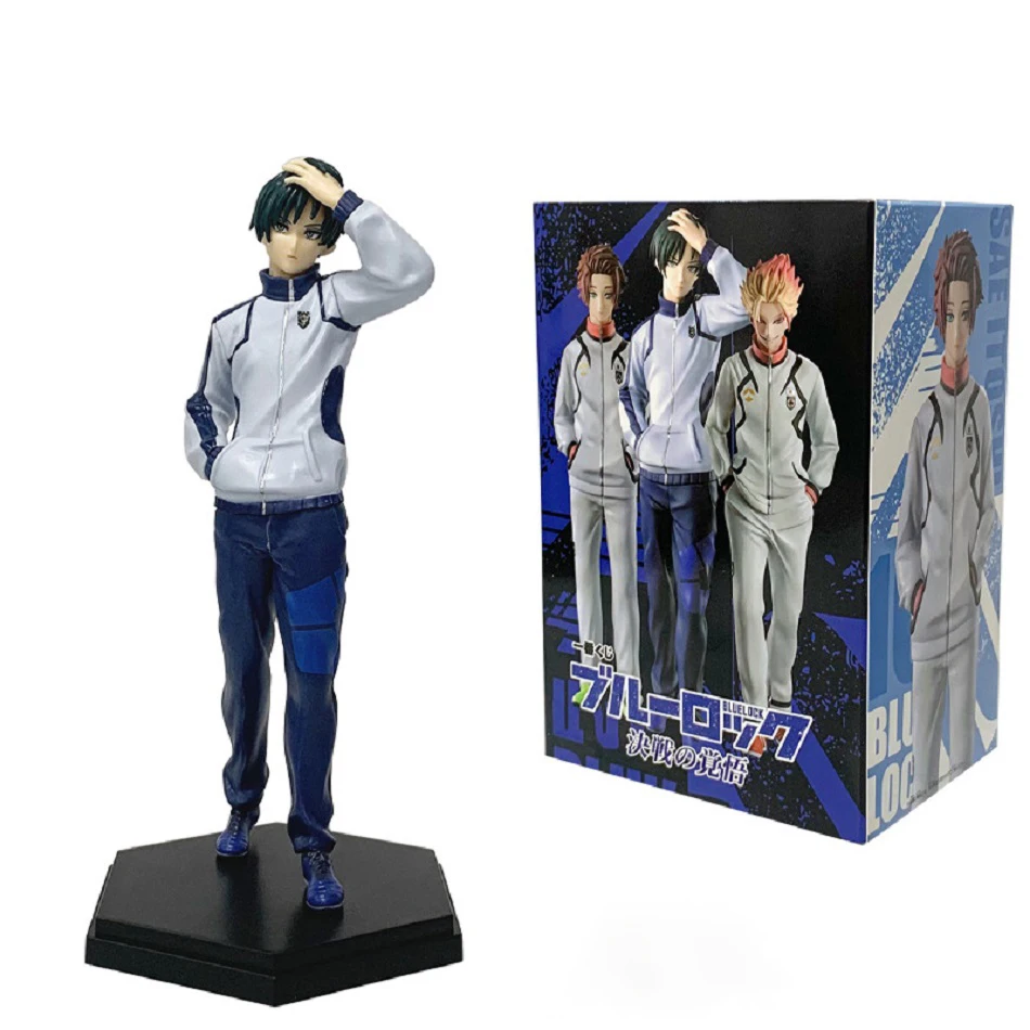 19 cm Ichiban Kuji Blue Lock Anime-Figur, Itoshi Rin, Itoshi Sae, Ryusei Shidou, Actionfigur, PVC, Sammelfigur, Puppe, Spielzeug, Geschenk. – Detail 6