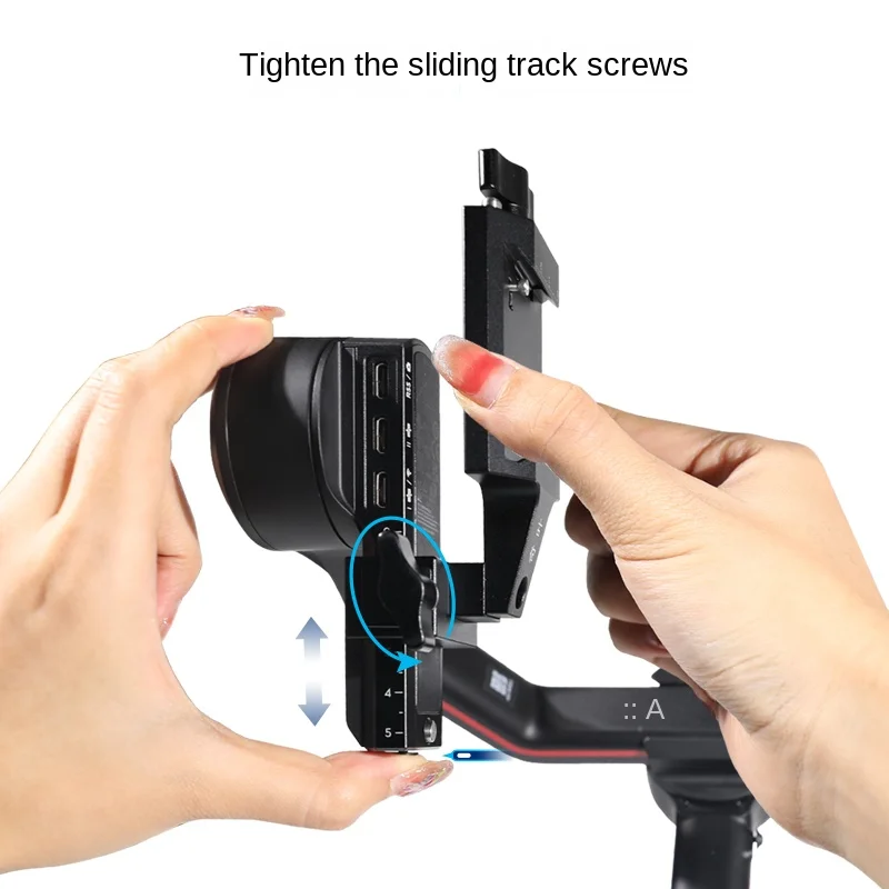 KIPYE Bracket Vertical Video Camera Mount Shooting DSLR Fotografica for DJI Ronin RS2 RS3 RS3 mini RS3 pro Accessories