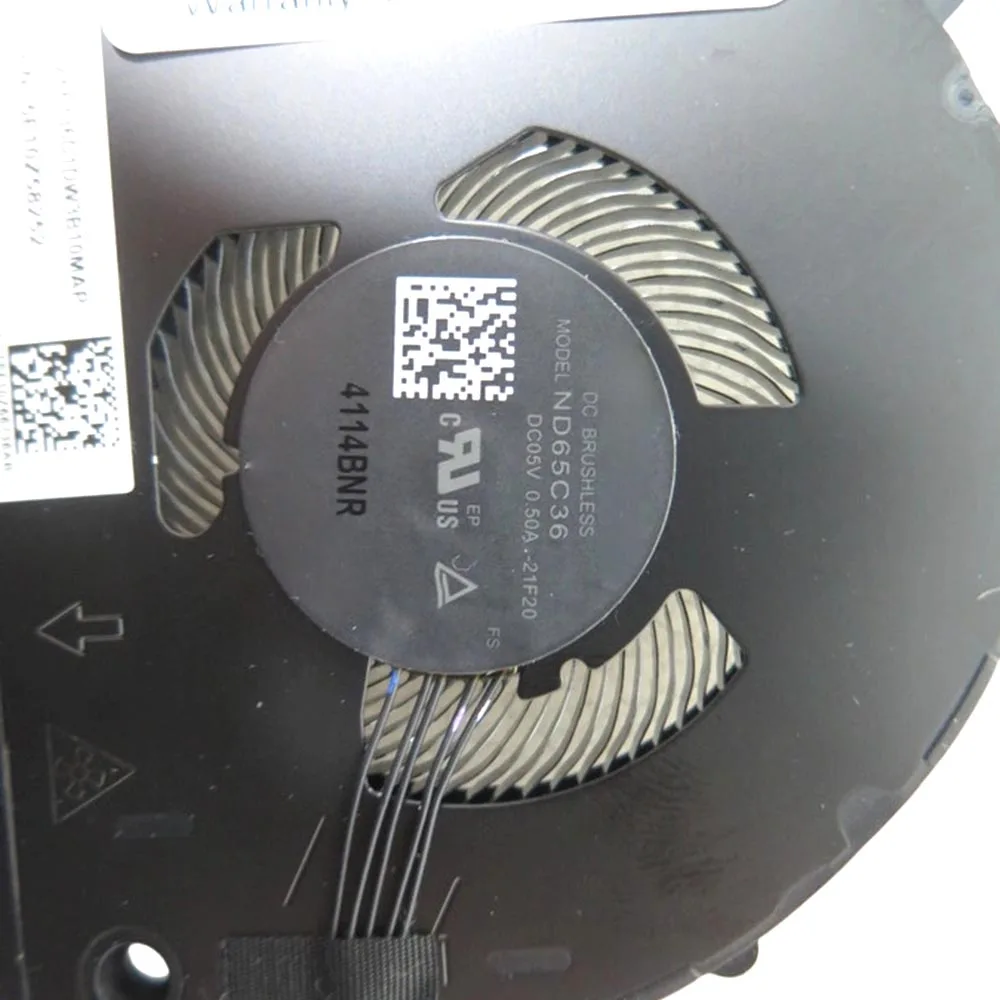 For Lenovo For ThinkPad L13 Gen 3 / L13 Gen 4 / L13 Gen 5 21LB 21LC / L13 2-in-1 Gen 5 21LM 21LN ND65C36-22J05 For Delta CPU Fan