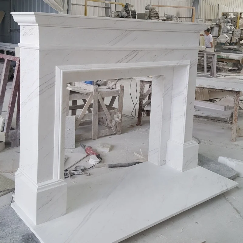 

Хит продаж, европейская белая мраморная внутренняя каменная рамка