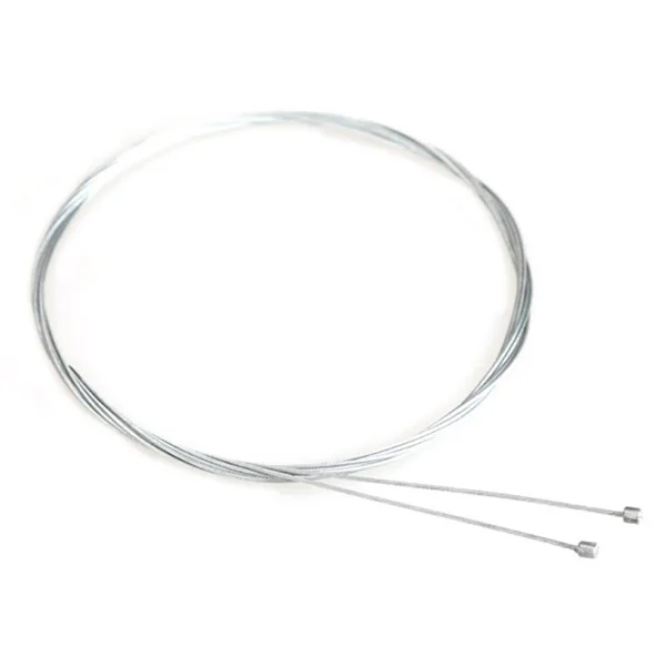 

2pcs 2 Meters Steel Bike Brake Cable Universal Fit For Mountain City Bikes Back Brake Replacement Cuttable Length