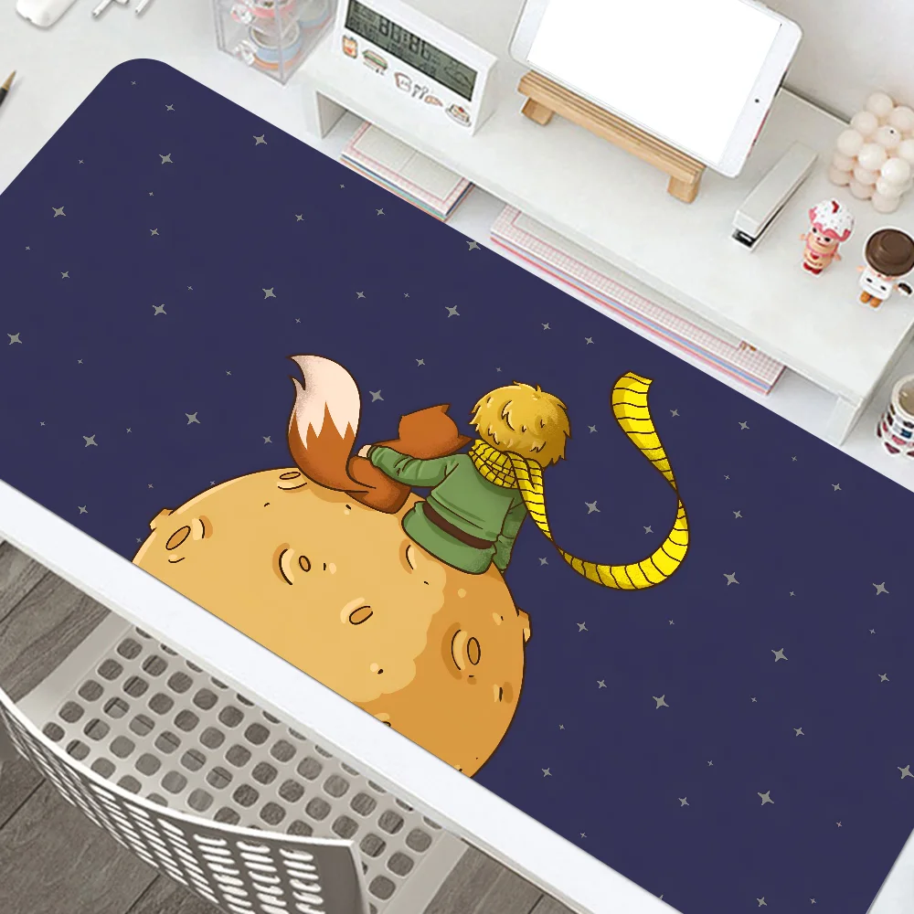 Anime Little Prince Mousepad Mouse Mat Desk Mat With Pad Gaming Accessories Prime Gaming XXL Keyboard Pad Padding Mat