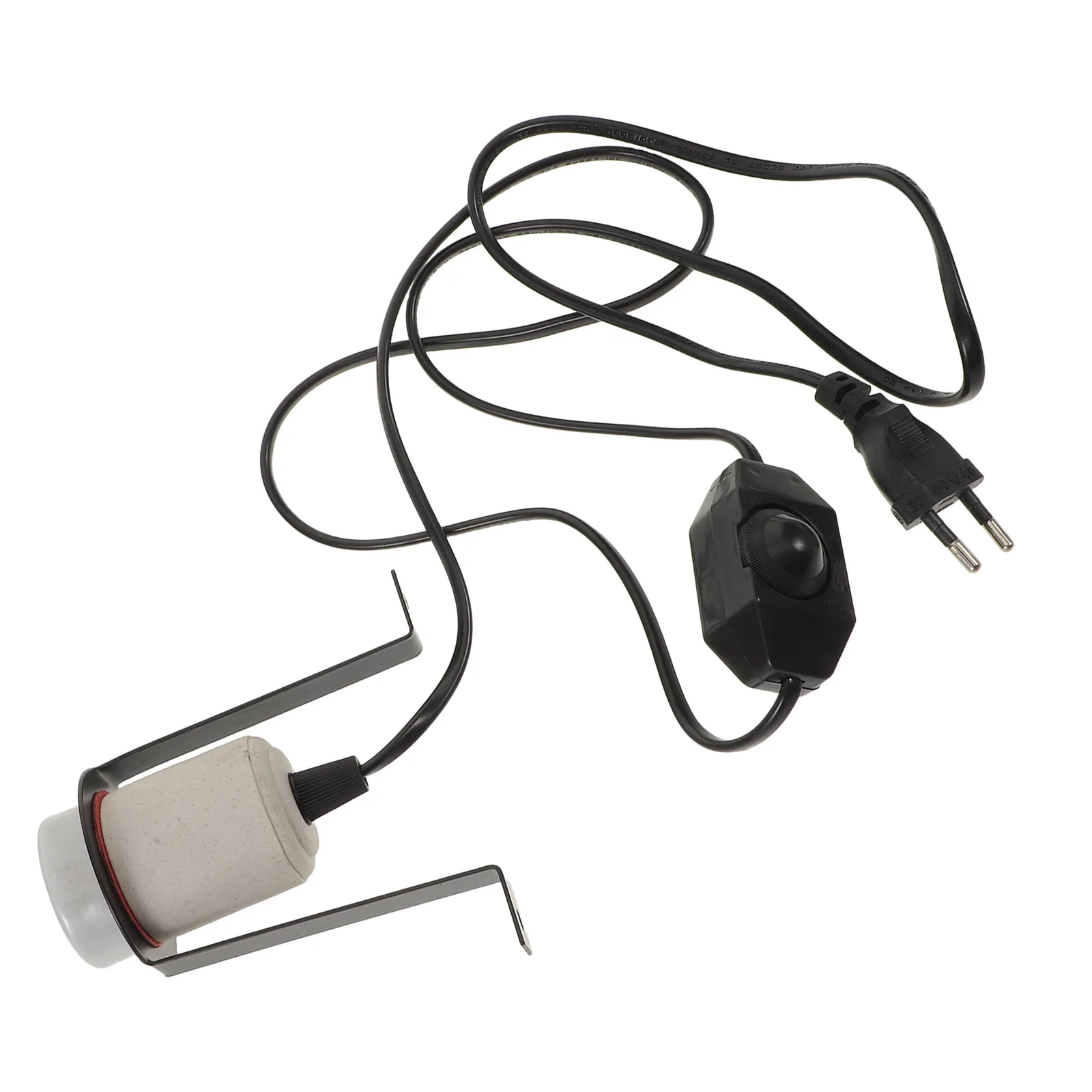 

Pet Heat Lamp Holder Ceramic Reptile Heating Stand for Terrarium Cage Basking Light Heat Emitters for Snakes Lizards Turtles