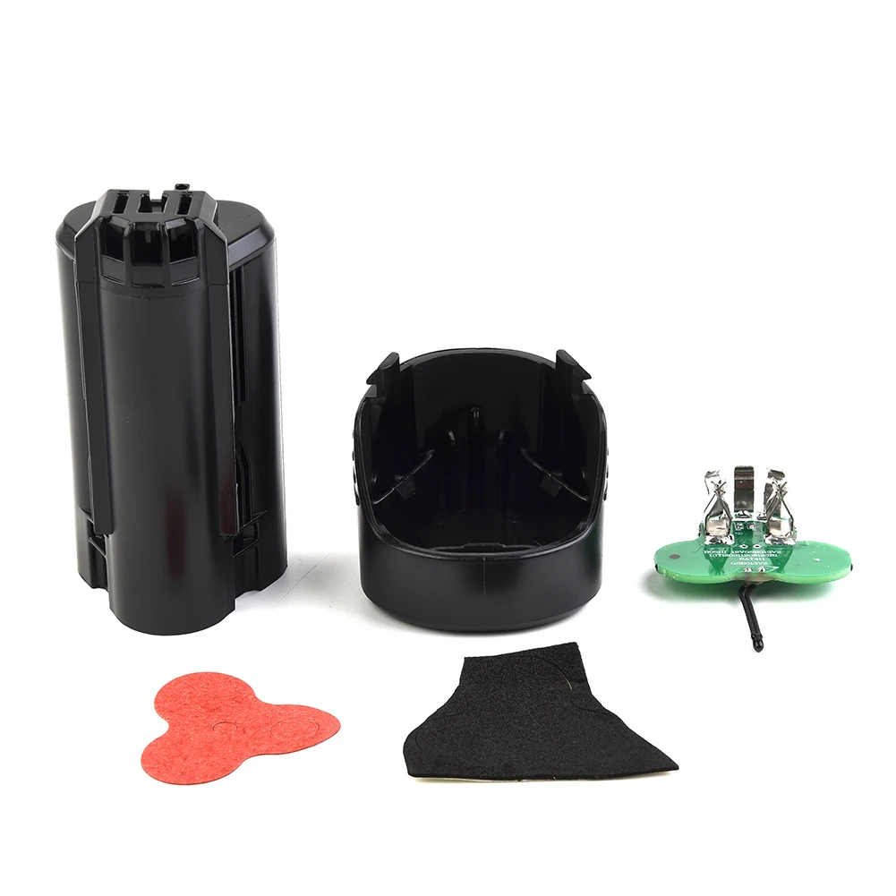 

For-Bosch Lithium Battery Top Shell GSA10.8V GSR10.8-2 Housing Shell Kit Li-ion PCB Plastic Plastic+metal Plate