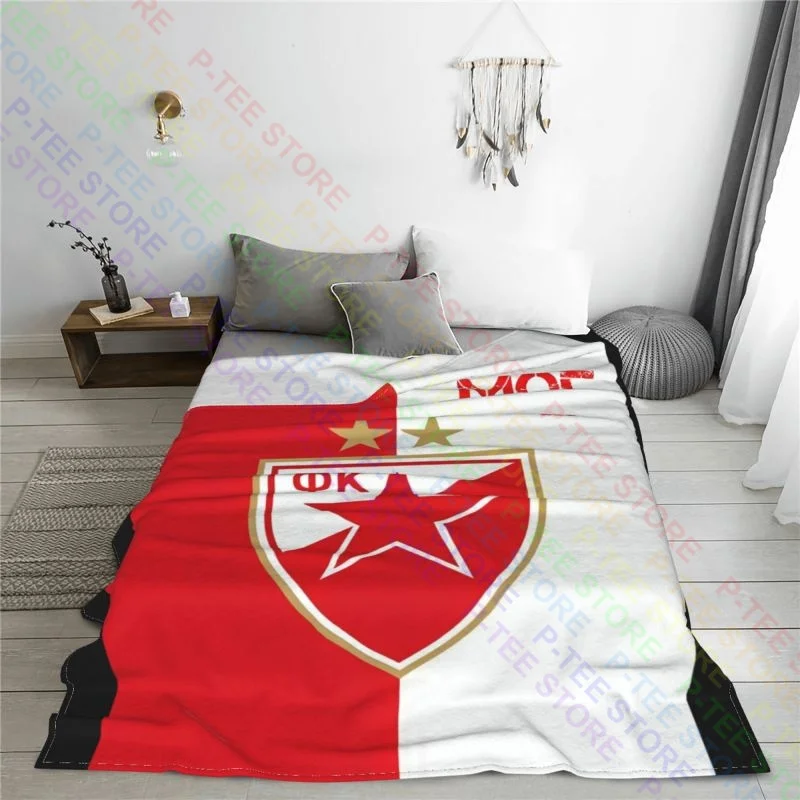 Maglia Meme Fan Stella Rossa Belgrado Serbia Crvena Zvezda Blanket Soft All Season Skin Friendly