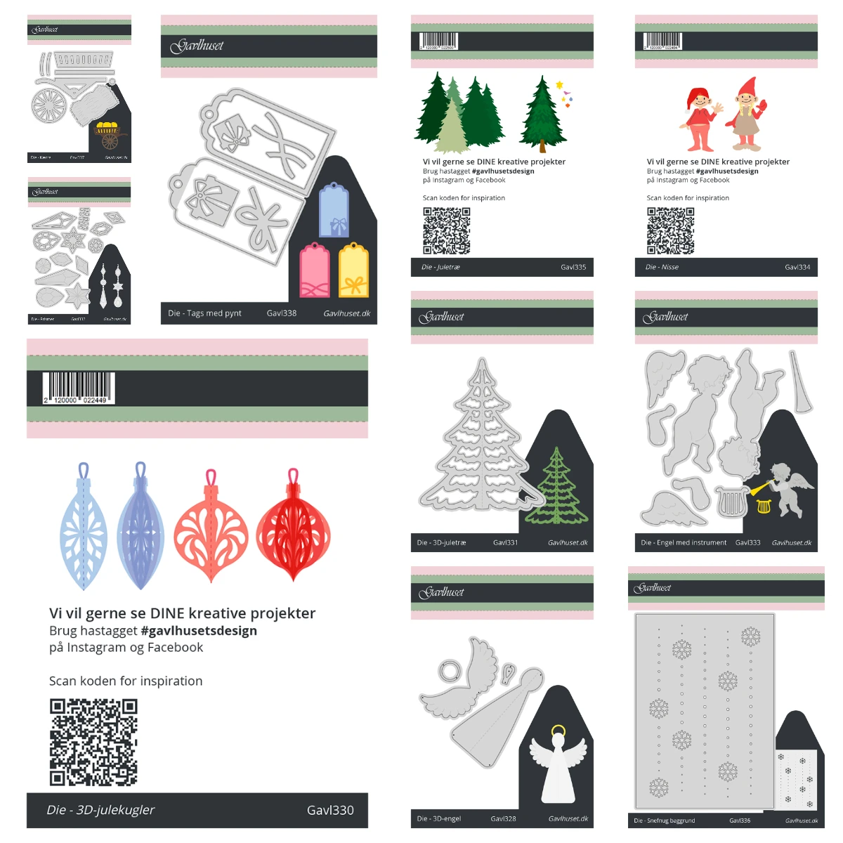 

2025 Christmas Metal Cutting Dies or Clear Stamp Set for Birthday Greeting Card Gift DIY Embossing Scrapbooking Making Album New