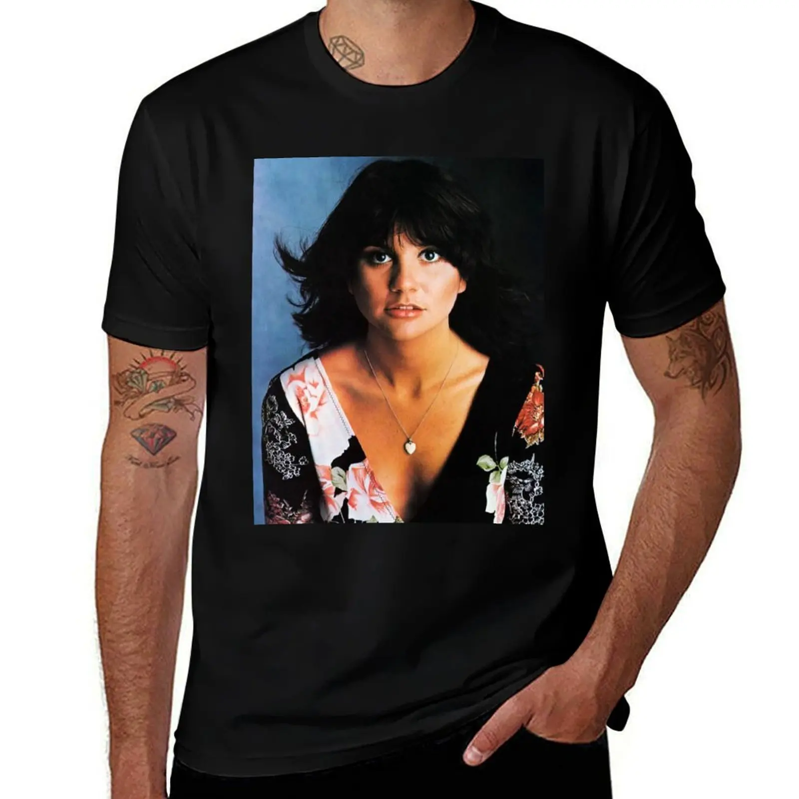 

Linda Ronstadt Goddess of Rock and Roll T-Shirt t shirts for man cotton soft t shirts with prints T-Shirt