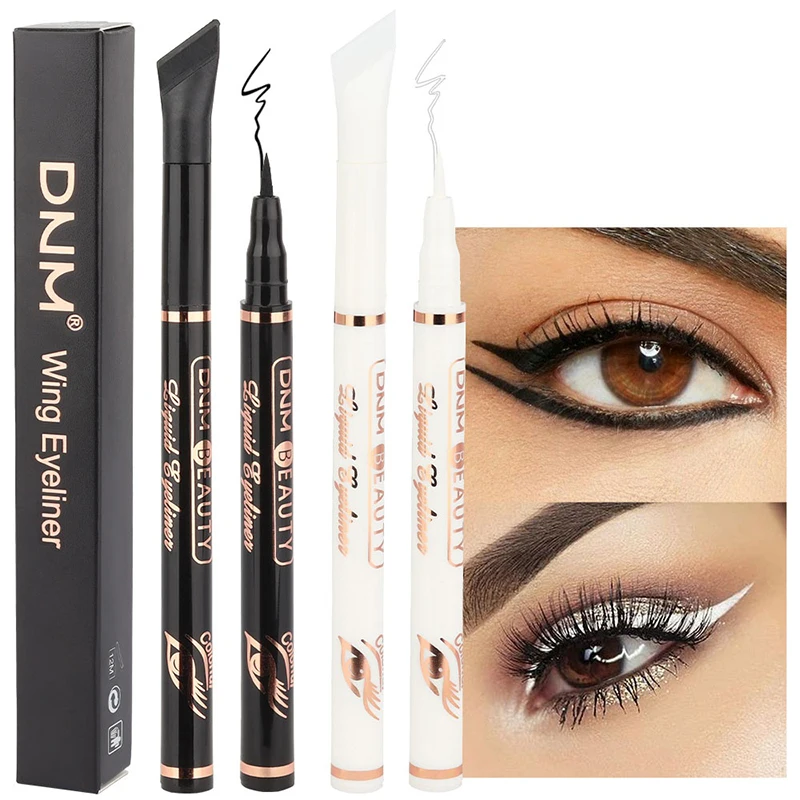 1Pc Red Matte Liquid Eyeliner Pen 12 Colors Makeup Waterproof Quickly Drying Smooth Ultra-thin Eye Liner Wing Tips Cosmetics