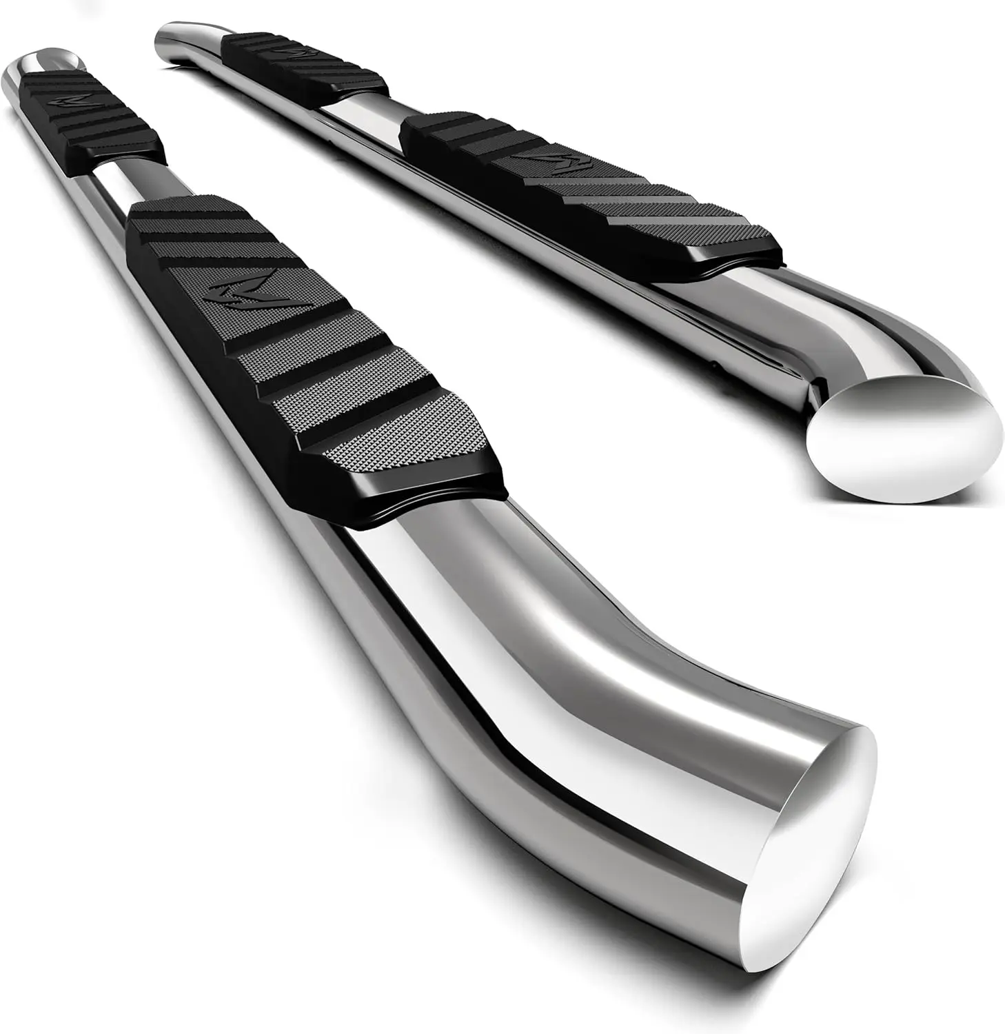 

3,5-дюймовые овальные боковые ступеньки Nerf Bar, совместимые с Toyota Tacoma 2005-2023 гг. | Двойная кабина | SS2T35037MX | Боковые поручни Беговые доски