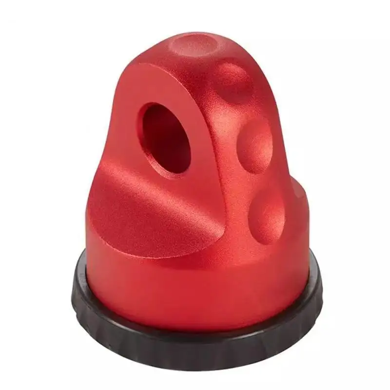 

4 X 4 Off Road Accessories 22000 LBS Load Rating Matte Surface Red Color Winch Hook Shackle Mount