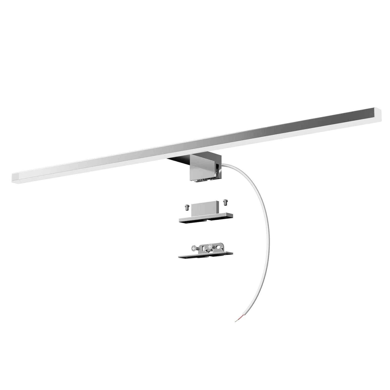 Led Spiegelleuchte Badezimmer 10W 820LM 60 cm 230V,Neutralweiß 4000k,Spiegellampen Spiegel Badezimmerschrank 230V IP44