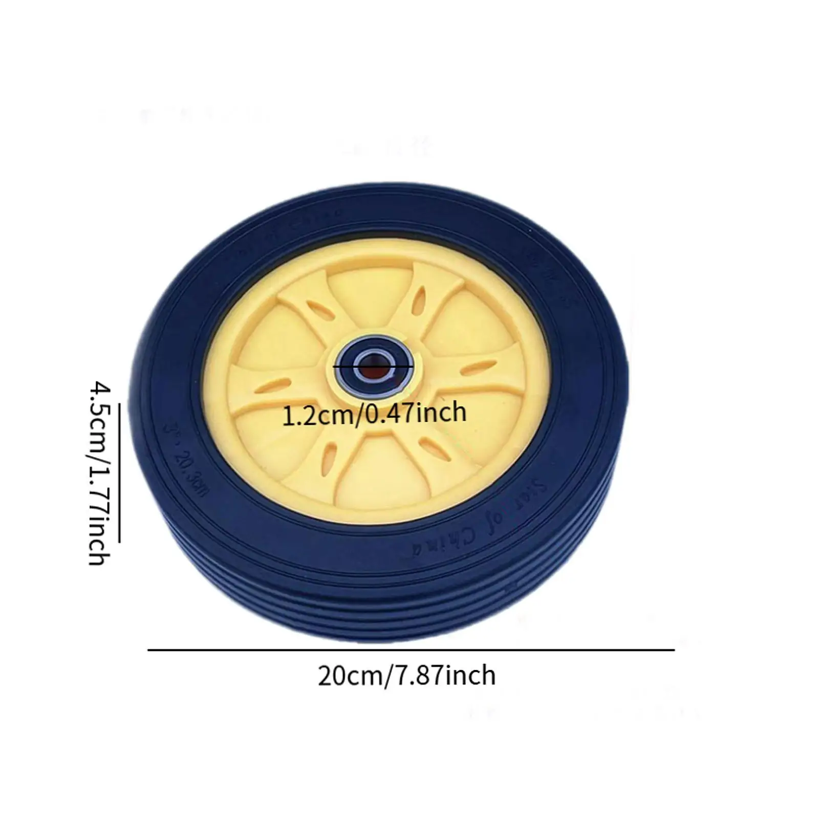

Kids Tricycle Wheel Rubber Material Replacement Bicycle Wheel for Trike Cycling and Learning