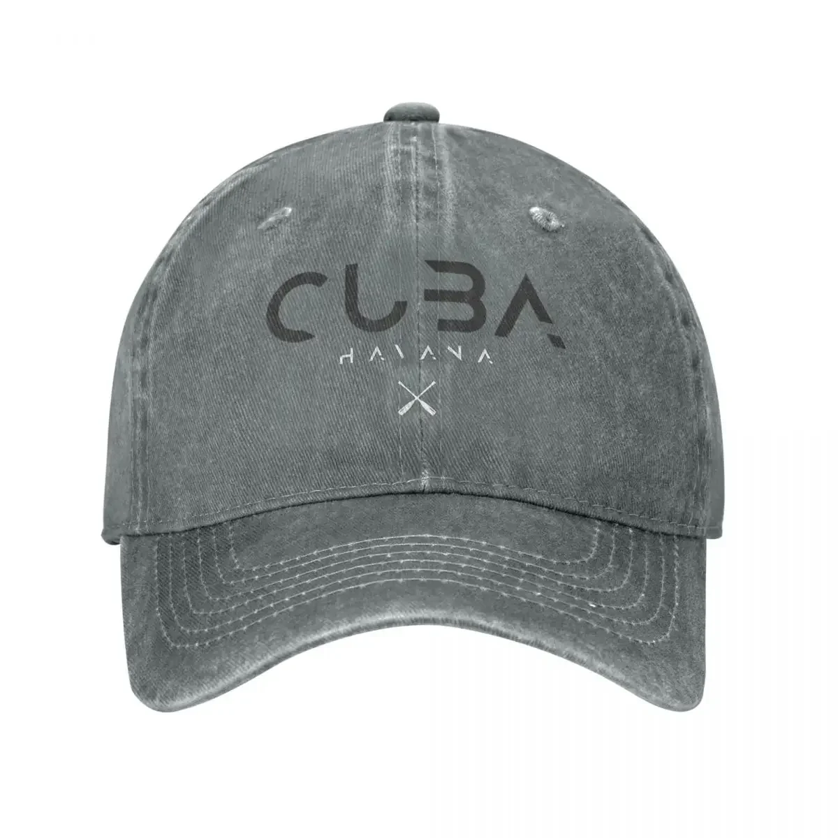 Vintage Cuba Tonal Baseball Cap for Men Women Distressed Washed Snapback Hat Outdoor Activities Gift Hats Cap