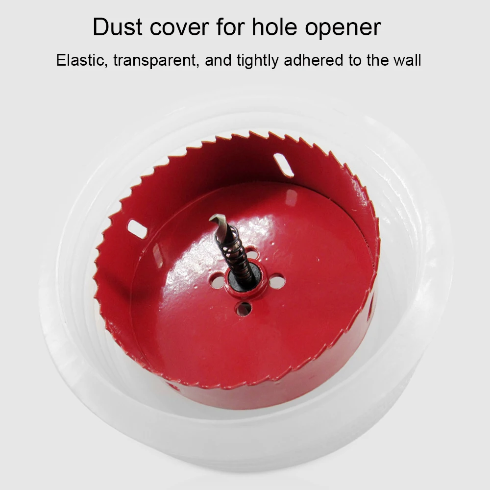 1PC Hole Opener Dust Cover Multifunctional Woodworking Metal Gypsum Downlight Sound Spot Light Expanding and Ash Connecting Tool