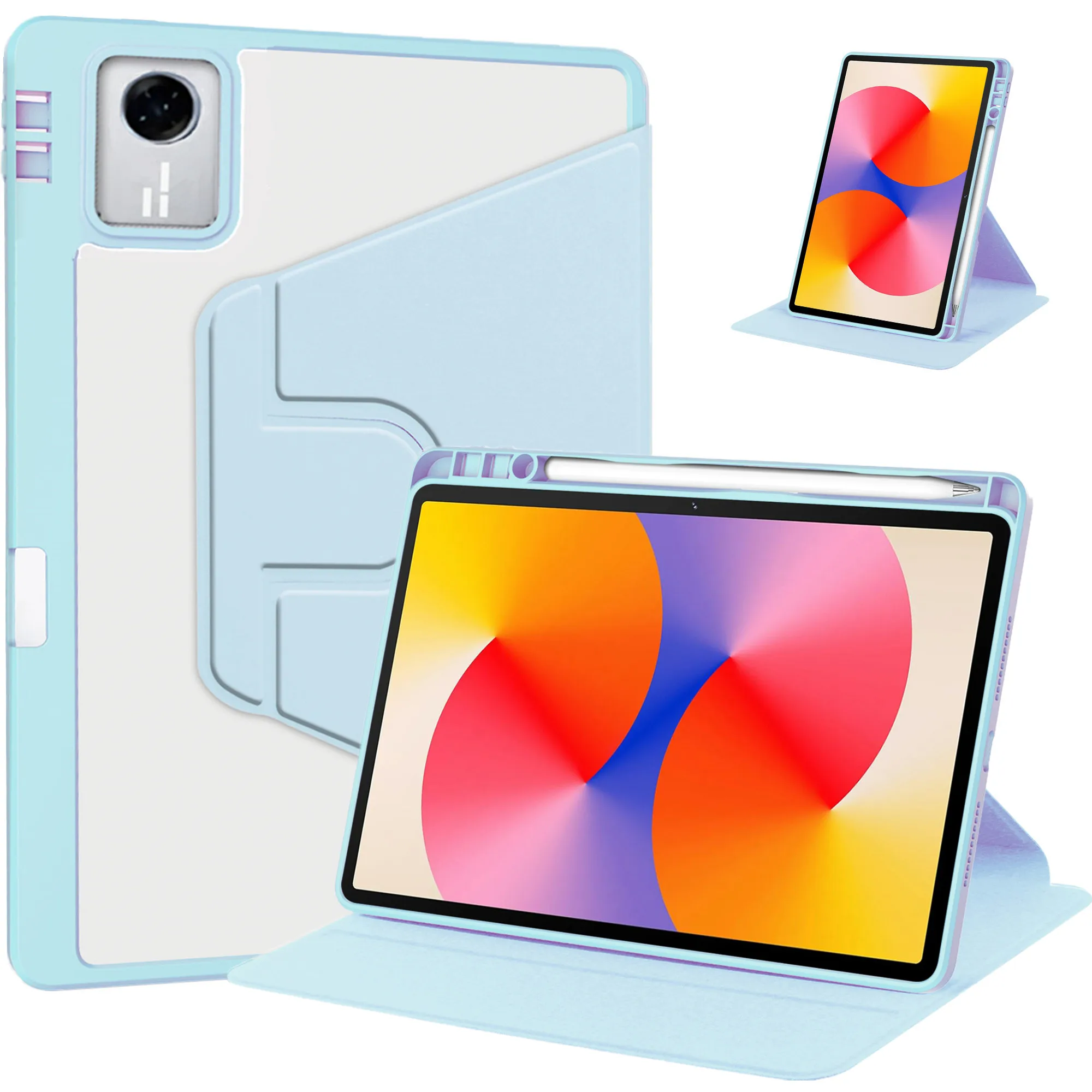 

Чехол для планшета Lenovo Tab Idea 11 дюймов / Xiaoxin Pad 2025 11 дюймов TB336ZU/336FU с противоударной функцией автоматического сна и пробуждения