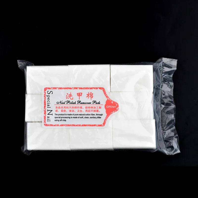 200/400/800 قطعة حزمة الصلبة دائم مسمار أدوات مانيكير هلام مزيل طلاء الأظافر منصات خالية من الوبر مناديل 100% القطن المناديل يلتف