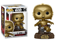 Funko Pop! STAR WARS 6 609 C3PO on Chair \