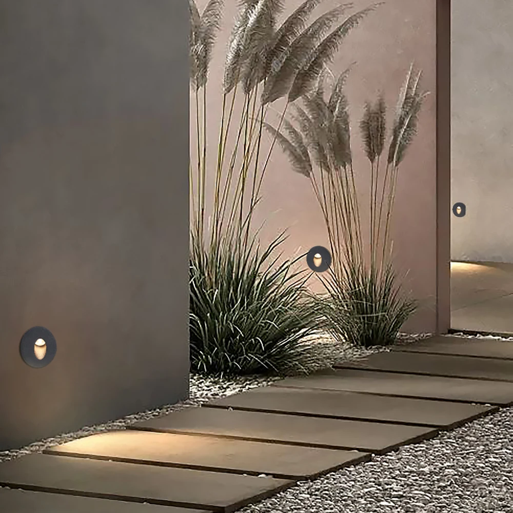 

Modern Indoor Home Fancy 3w Foot Light Recessed Light Emitting Diode Step Light Stair Wall