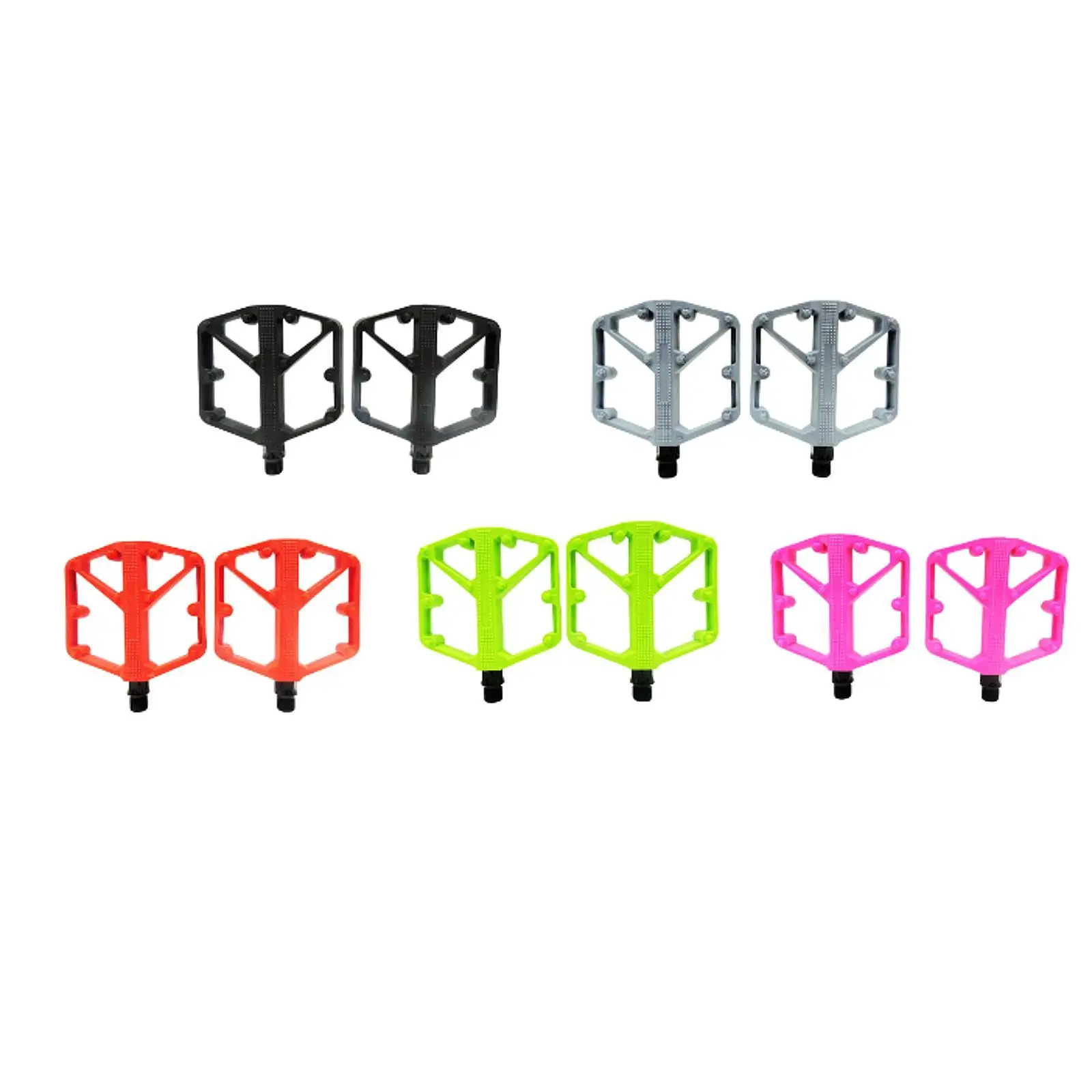 2-delige mountainbikepedalen fietspedaal afgedicht lager antislip nylon plat